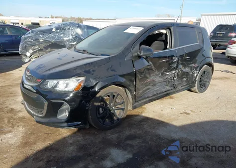 2018 Chevrolet Sonic Lt Auto z USA, uszkodzony, nr VIN 1G1JD6SBXJ4128176